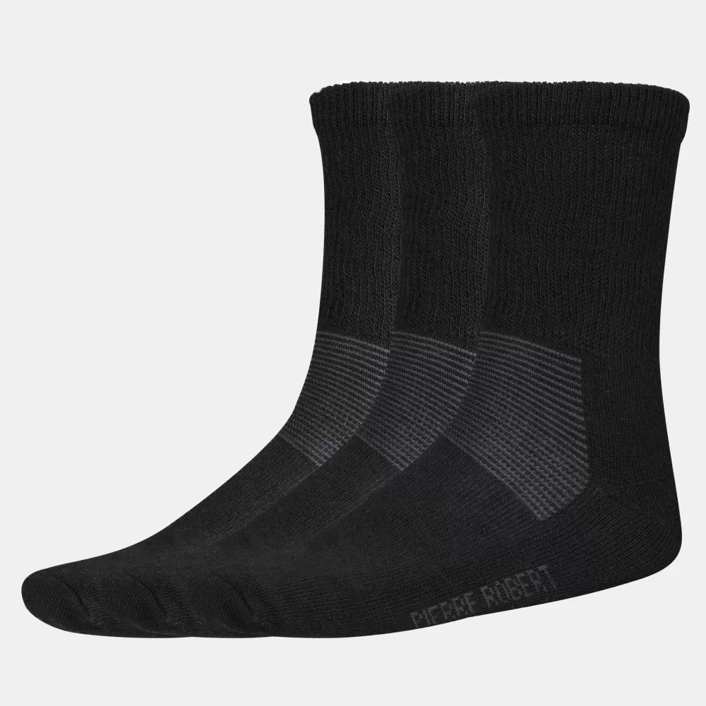 New Pierre Robert Tjocka Ullstrumpor 3-Pack 41-45 Black