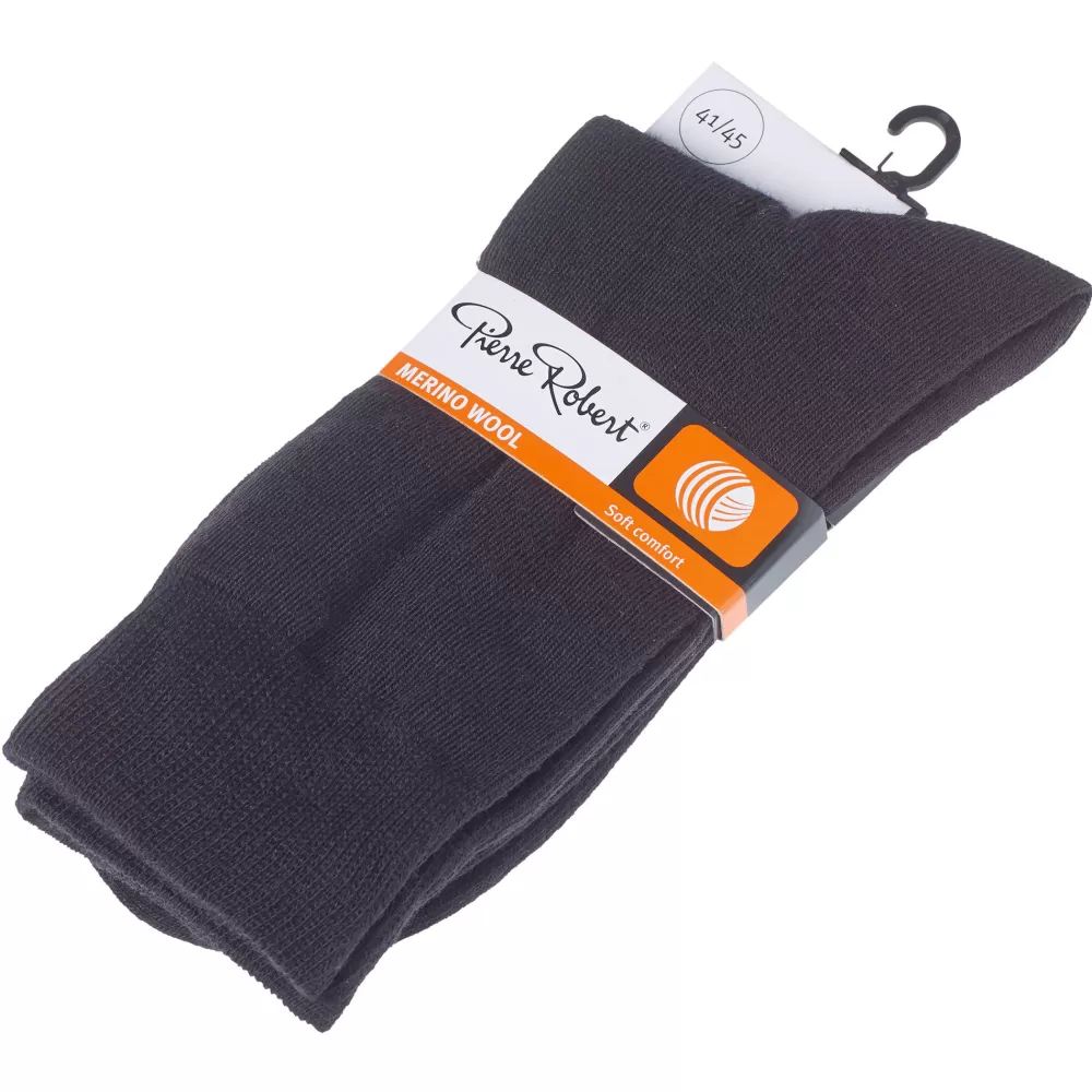 Outlet Pierre Robert Ullsockor Herr Black